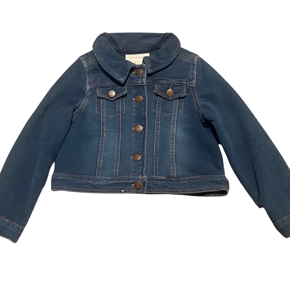 NWT Cynthia Rowley Girl’s Denim Jacket 5-6yrs Fall Winter Coat.
